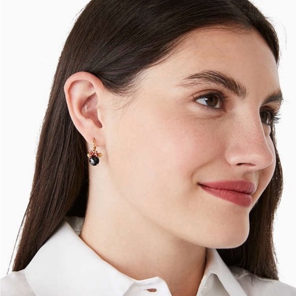 Kate Spade Gold Minnie Mouse Earrings and Bracelet with Red and Black Accents - Picture 8 of 8